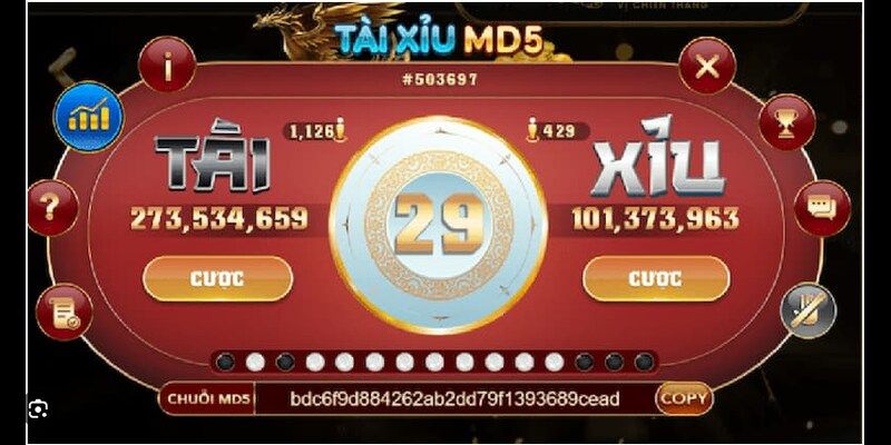 Một số lưu ý tài xỉu MD5 là gì